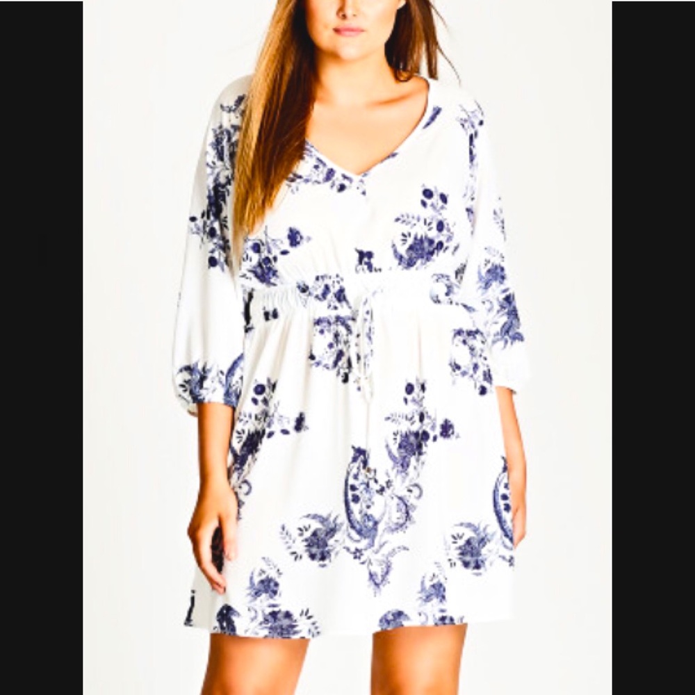 City Chic Shinjuku Mini Dress 16 S
